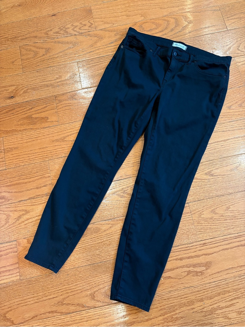 Madewell Skinny Skinny Black Stretch Jeans Women’s Size 32 Minimalist
